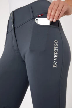 B Vertigo Meghan Damen Kniebesatzreithose Mit Hohem Bund -Reitbekleidung Verkaufsgeschäft 36740 VDB 5