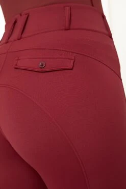 Horze Ingrid Damen Winter Reithose Mit Hohem Bund Und Kniebesatz -Reitbekleidung Verkaufsgeschäft 36743 MWRE 6