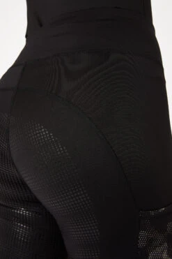 Horze Luminox Reflektiernde Vollbesatzreitleggings Für Damen -Reitbekleidung Verkaufsgeschäft 36748 BL 6