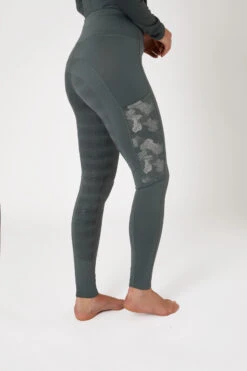 Horze Luminox Reflektiernde Vollbesatzreitleggings Für Damen -Reitbekleidung Verkaufsgeschäft 36748 UDGR 2