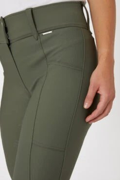 Horze Indira Damen Vollbesatzreithose Mit Hohem Bund -Reitbekleidung Verkaufsgeschäft 36758 bkgr 05