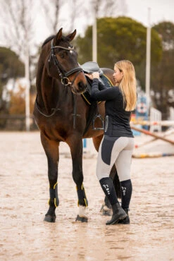 Horze Ebba Damen Reithose Mit Vollgrip Und Mesh -Reitbekleidung Verkaufsgeschäft 36765 025 08