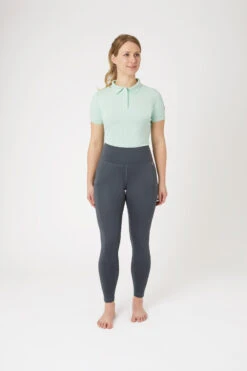 Horze Nicki Damen Reitleggings Mit Kniegrip -Reitbekleidung Verkaufsgeschäft 36778 087 03