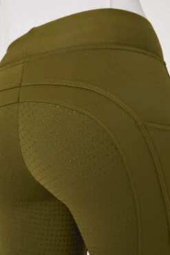 Horze Active Damen Winter Vollbesatzreitleggings Mit Handytasche -Reitbekleidung Verkaufsgeschäft 36780 dogr 06