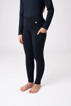 Horze Kaylee Kinder Vollbesatz Leggings -Reitbekleidung Verkaufsgeschäft 36787 590 04