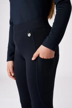 Horze Kaylee Kinder Vollbesatz Leggings -Reitbekleidung Verkaufsgeschäft 36787 590 05