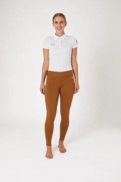 Horze Active Damen Winter Kniebesatzreitleggings Mit Handytasche -Reitbekleidung Verkaufsgeschäft 36790 cfbr 03