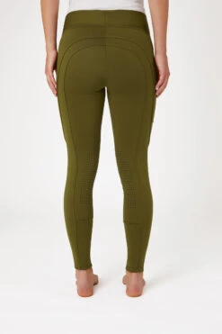 Horze Active Damen Winter Kniebesatzreitleggings Mit Handytasche -Reitbekleidung Verkaufsgeschäft 36790 dogr 04