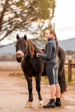 Horze Samara Regenbogen Kinder Reithose Mit Vollgrip -Reitbekleidung Verkaufsgeschäft 36792 590 08
