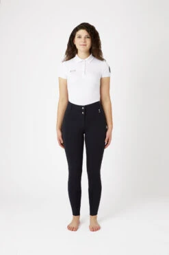Horze Mira Damen Reithose Mit Vollbesatz Und Hohem Bund -Reitbekleidung Verkaufsgeschäft 36815 590 03