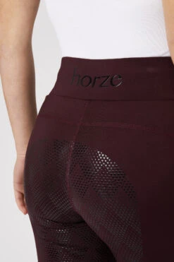 Horze Damen Vollbesatzreitleggings Mit Hohem Bund -Reitbekleidung Verkaufsgeschäft 36900 MDRE 5