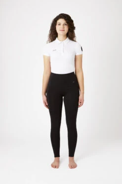 Horze Damen Vollbesatzreitleggings Mit Mesh-Beinabschlüssen -Reitbekleidung Verkaufsgeschäft 36910 bl 03