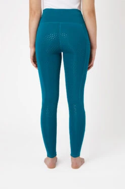 Horze Damen Vollbesatzreitleggings Mit Mesh-Beinabschlüssen -Reitbekleidung Verkaufsgeschäft 36910 lgnb 04