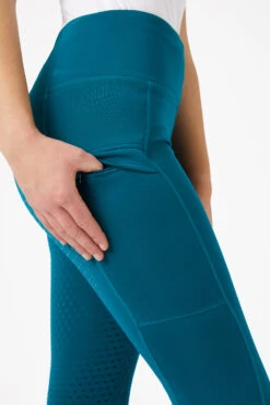 Horze Damen Vollbesatzreitleggings Mit Mesh-Beinabschlüssen -Reitbekleidung Verkaufsgeschäft 36910 lgnb 05