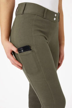 Horze Damen Reithose Mit Silikonvollbesatz Und Tasche -Reitbekleidung Verkaufsgeschäft 36950 675 05