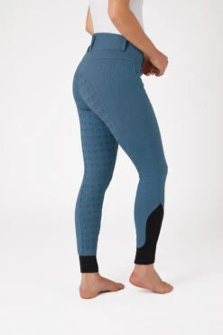 Horze Damen Jeansreithose Mit Silikonvollbesatz Und Hohem Bund -Reitbekleidung Verkaufsgeschäft 36953 LDB 2