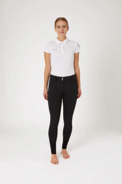 Horze Silikonvollbesatzreithose Mit Bestickung Und Kristallen -Reitbekleidung Verkaufsgeschäft 36954 bl 03