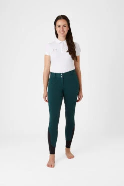Horze Damen Vollbesatzreithose Mit Gürtelschlaufendetail -Reitbekleidung Verkaufsgeschäft 36957 PDGR 3