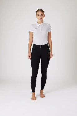 Horze Damenreithose Mit Ledervollbesatz Und Kristalltaschen -Reitbekleidung Verkaufsgeschäft 36959 BL 3