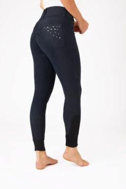 Horze Damenreithose Mit Ledervollbesatz Und Kristalltaschen -Reitbekleidung Verkaufsgeschäft 36959 VDB 2