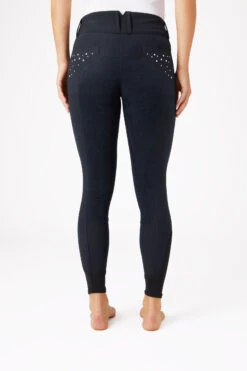 Horze Damenreithose Mit Ledervollbesatz Und Kristalltaschen -Reitbekleidung Verkaufsgeschäft 36959 VDB 4