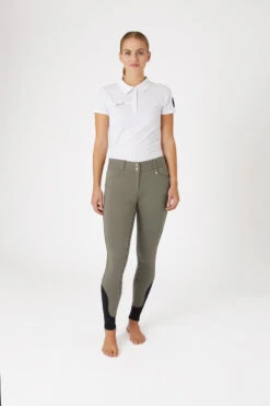 Horze Damen Reithose Mit Silikonvollbesatz Und Hohem Bund -Reitbekleidung Verkaufsgeschäft 36960 cg 03