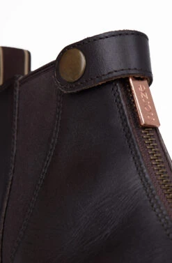 Horze Rose Reitstiefeletten Aus Leder Mit Reißverschluss -Reitbekleidung Verkaufsgeschäft 38260 DBR 6