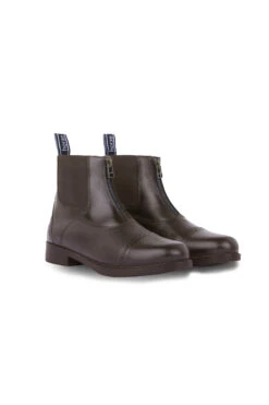 Horze Damen Leder Reitstiefeletten Mit Reißverschluss -Reitbekleidung Verkaufsgeschäft 38907 DBR 1