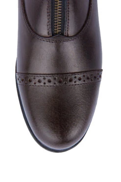 Horze Damen Leder Reitstiefeletten Mit Reißverschluss -Reitbekleidung Verkaufsgeschäft 38907 DBR 6