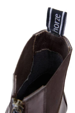Horze Damen Leder Reitstiefeletten Mit Reißverschluss -Reitbekleidung Verkaufsgeschäft 38907 DBR 7
