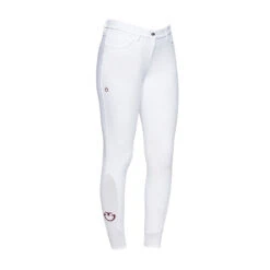 Cavalleria Toscana New Grip System Damen Reithose Mit Kniebesatz -Reitbekleidung Verkaufsgeschäft 985517 WH 2