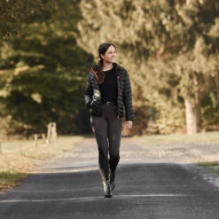 Damen Steppjacke Mit Kapuze -Reitbekleidung Verkaufsgeschäft CP3107 BL 11