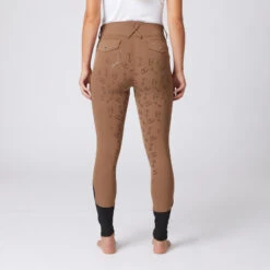 Reithose Mit Vollbesatz Mit Hohem Bund Und Silikon Gebissdruck -Reitbekleidung Verkaufsgeschäft CP3630 BR 3