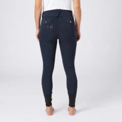 Reithose Mit Vollbesatz Mit Hohem Bund Und Silikon Gebissdruck -Reitbekleidung Verkaufsgeschäft CP3630 DB 3