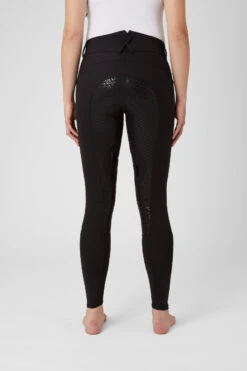 Damen Reithose Mit Silikonvollbesatz Und Hohem Bund -Reitbekleidung Verkaufsgeschäft CP3652 BL 4