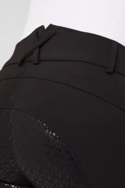 Damen Reithose Mit Silikonvollbesatz Und Hohem Bund -Reitbekleidung Verkaufsgeschäft CP3652 BL 5