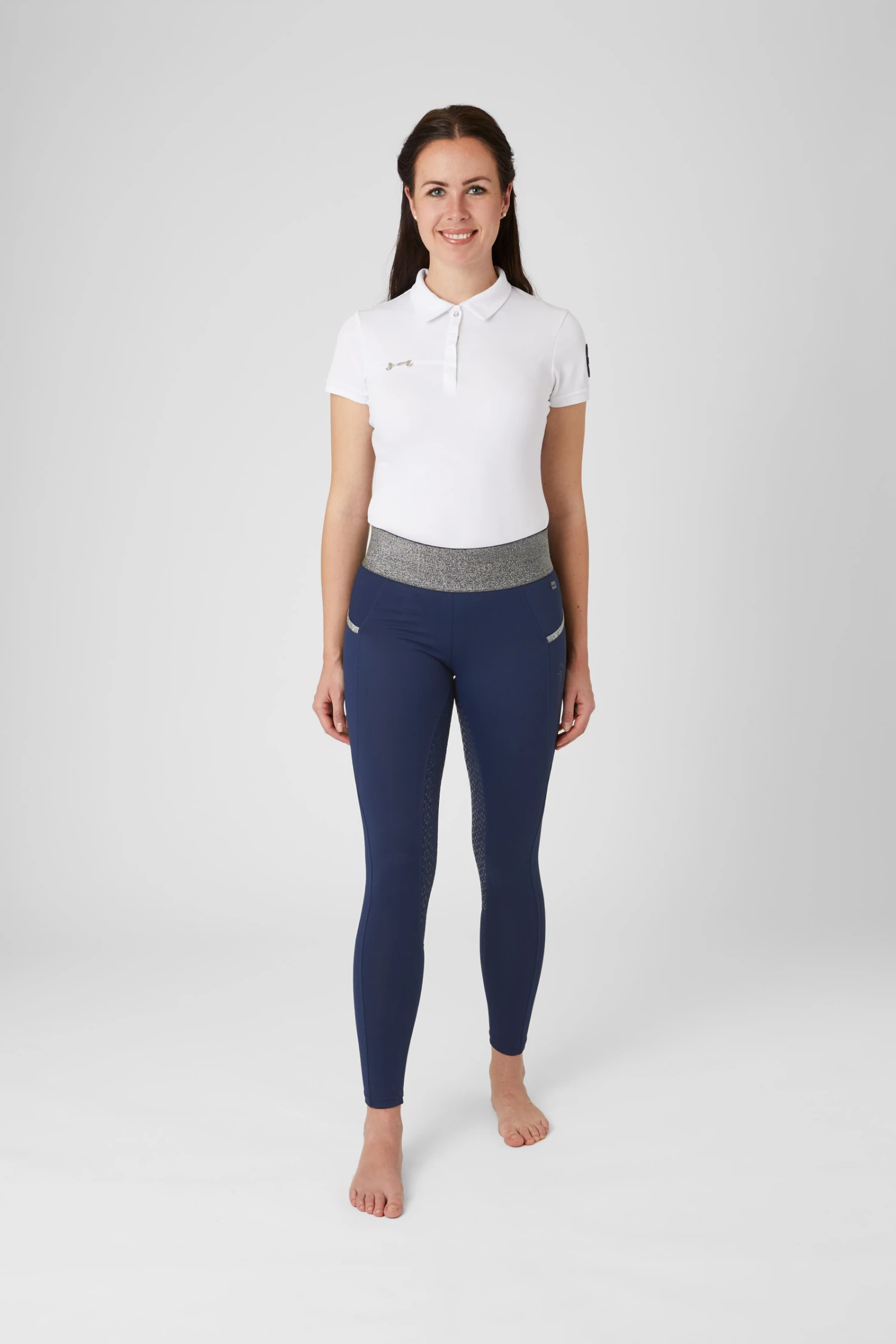 Damen Reitleggings Mit Vollbesatz Und Glitzerbund 11 Damen Reitleggings Mit Vollbesatz Und Glitzerbund – Bild 9