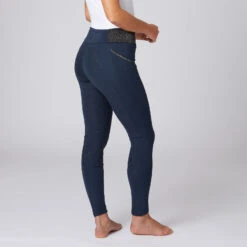 Reitleggings Für Damen Mit Vollbesatz Und Glitzerbund -Reitbekleidung Verkaufsgeschäft CP3690 DB 1