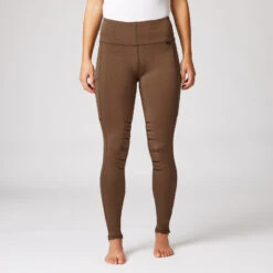 Reitleggings Für Damen Mit Silikonvollbesatz Und Handytaschen -Reitbekleidung Verkaufsgeschäft CP3695 BDBR 3