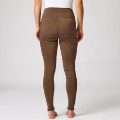Reitleggings Für Damen Mit Silikonvollbesatz Und Handytaschen -Reitbekleidung Verkaufsgeschäft CP3695 BDBR 4