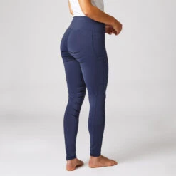 Reitleggings Für Damen Mit Silikonvollbesatz Und Handytaschen -Reitbekleidung Verkaufsgeschäft CP3695 CFB 1