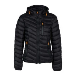 Damen Steppjacke Mit Kapuze -Reitbekleidung Verkaufsgeschäft cp3107 bl 01
