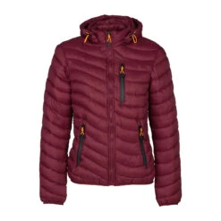 Damen Steppjacke Mit Kapuze