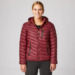 Damen Steppjacke Mit Kapuze -Reitbekleidung Verkaufsgeschäft cp3107 dre 03