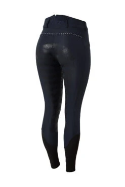 Horze Thermo Softshellreithose Für Damen Mit Hohem Bund Und Kristallen -Reitbekleidung Verkaufsgeschäft cp3592 db 01