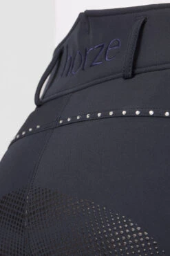 Horze Thermo Softshellreithose Für Damen Mit Hohem Bund Und Kristallen -Reitbekleidung Verkaufsgeschäft cp3592 db 06