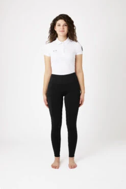 Horze Reitleggings Für Damen Mit Silikonvollbesatz Und Handytasche -Reitbekleidung Verkaufsgeschäft cp3593 bl 03