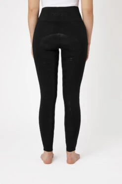 Horze Reitleggings Für Damen Mit Silikonvollbesatz Und Handytasche -Reitbekleidung Verkaufsgeschäft cp3593 bl 04