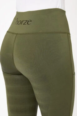 Horze Reitleggings Für Damen Mit Silikonvollbesatz Und Handytasche -Reitbekleidung Verkaufsgeschäft cp3593 dgr 06