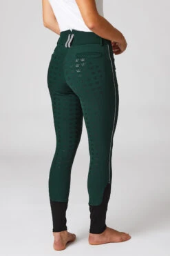 Reithose Mit Vollbesatz Mit Hohem Bund Und Kontrasteinfassung -Reitbekleidung Verkaufsgeschäft cp3685 pdgr 02